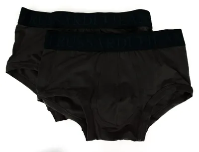 Produktbild von Set aus 2 kurzen Herren-Boxershorts TRUSSARDI JEANS Artikel TR048W, M, Cotone 94%,Elasthan 6%