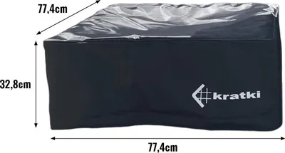 Obrázek produktu pro QUADRUM / kryt grilu černý (bílé logo)