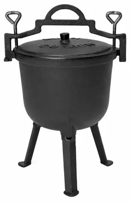 Produktbild von MultiGarden VK8L Gusseisenkessel 8 l mit Ständer