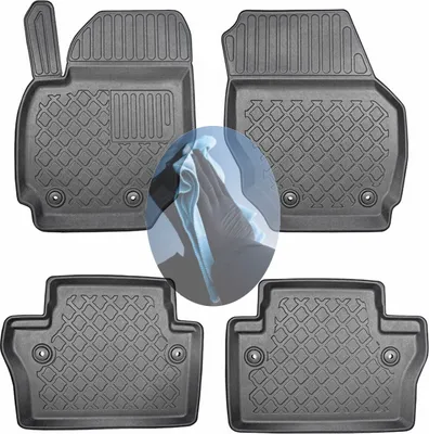 Produktbild von Z518234 TPE-Gummifußmatten kompatibel mit  Volvo V70  3 Typ P24 Kombi 5-türer 2007-2016