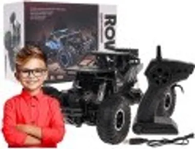 Image de cRAWLER Voiture télécommandée Rover pour enfants - noir