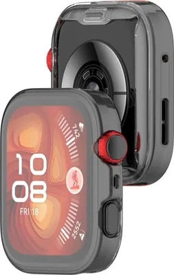 Produktbild von Schutzhülle für Huawei Watch Fit 4, Bizon Case Watch Felipe, Transparent