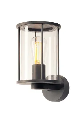 Produktbild von SLV 232045 PHOTONIA Wandleuchte rund anthrazit klares Glas