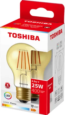 Obrázek produktu pro FILAMENT LED žárovka (AMBER) A60 E27 4,5W 2200K