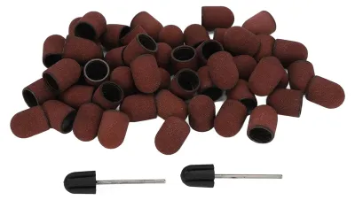 Produktbild von Nagelschleifköpfe Set - Korund Körnung 120 - 50 Stück