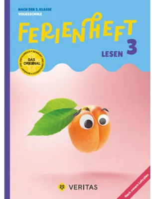 Produktbild von Ferienheft Lesen - 3. Klase Volksschule - Lehrplan 2023 - Mit eingelegten Lösungen