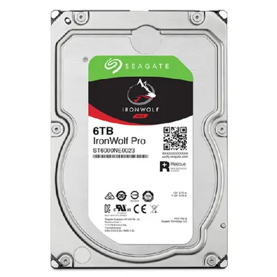 Produktbild von Seagate 8.9cm (3.5") 6TB SATA3 IronWolf Pro 7200 256MB intern