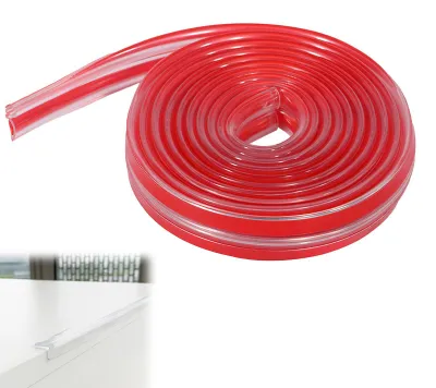 Productafbeelding van Kantenschutzprofiel - Zelfklevend, 2mm x 3 Meter, U-vormig, Wit