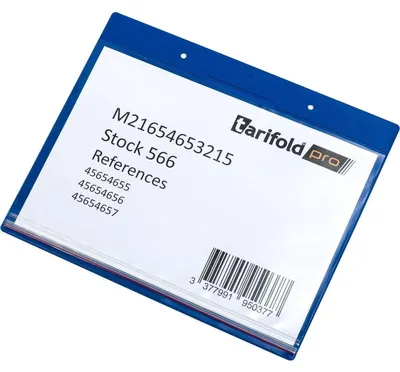 Produktbild von DJOIS Kennzeichnungshülle Dry-Zip 163241 A5 bl 10 St./Pack.