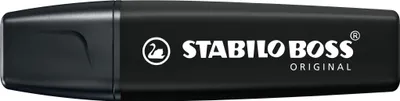 Obrázok produktu pre STABILO BOSS ORIGINAL, 1 kusov, Čierna, 18 rok / roky, Hrot dláta, Čierna, Plast