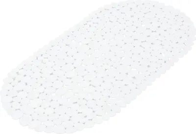 Produktbild von Badewannenmatte Duschmatte 36x69cm weiß Badewanneneinlage Kinder Antirutschmatte
