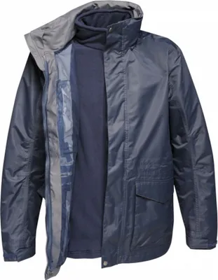 Immagine prodotto di Regatta Professional - Giacca trapuntata da uomo con cappuccio RG3742 (XL) (grigio blu)