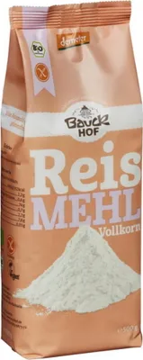 Obrázok produktu pre Reis Mehl – celozrnná múka, 500 g, balenie po 6 kusov