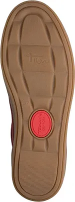 Produktbild von Tamaris Comfort Damen Court Sneaker mit Leder und Reißverschluss 8-83707-42, Größe:38 EU, Farbe:Rot