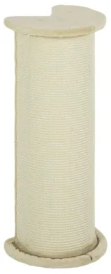 Obrázok produktu pre Mačací škrabadlo | Farba: Krémová biela | Rozmery: 35x35x85 cm