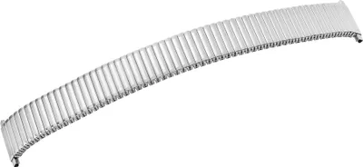 Produktbild von Edelstahl Zugarmband, silberfarben