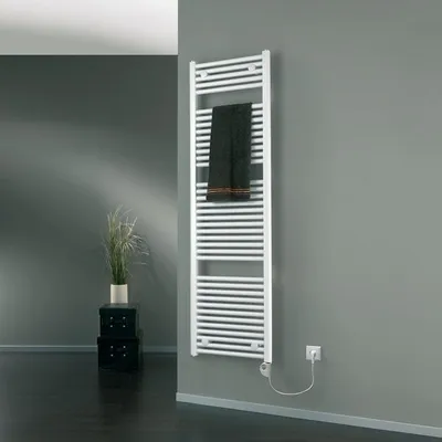Productafbeelding van HSK Line handdoekradiator, 60 x 157,5 cm, voorgevuld, aansluiting rechtsonder