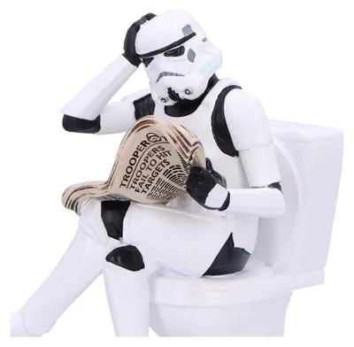 Imagen del producto de Figura Pooper Trooper Star Wars Original Stormtrooper 15 cms