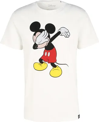 Produktbild von Recovered T-Shirt Disney Mickey Mouse Dabbing im zeitlosen Design Ecru M