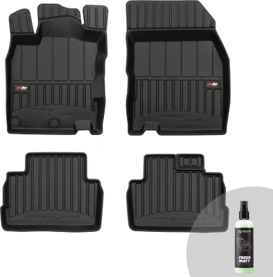 Produktbild von FROGUM ProLine 3D Gummimatten Exklusiven Auto Fußmatten Autofussmatten für Nissan Qashqai II 2013-2021