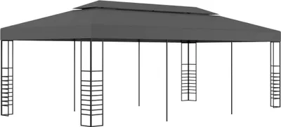 Produktbild von Gartenpavillon 3x6 m Anthrazit
