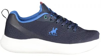 Image de Baskets sportives pour homme, bleu : confort et contraste pour vos pieds