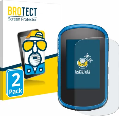 Produktbild von 2x BROTECT Schutzfolie für Garmin eTrex Touch 35 Displayschutz Displayschutzfolie Folie Matt Entspiegelungsfolie