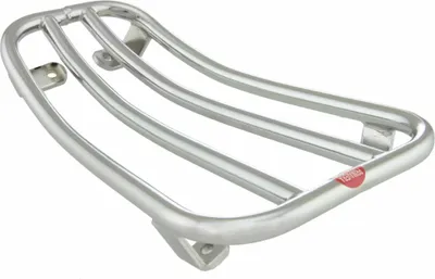 Image de Porte-bagages SIP Rigid Chrome élégant et durable pour votre moto