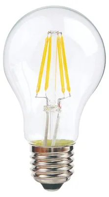 Zdjęcie produktu dla Żarówka LED Alcapower Filament A60 E27 8W 1060lm 3000K Ciepła Biel Przezroczyste Szkło Klasa E - Wysoka Wydajność Świetlna do Oświetlenia
