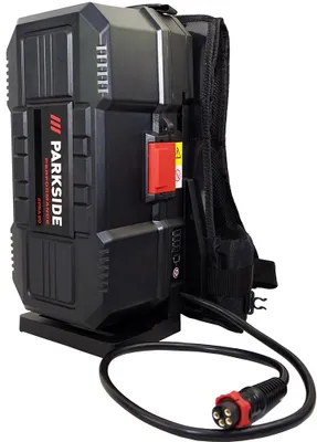 Produktbild von PARKSIDE PERFORMANCE® 20 V / 40 V Akku-Rucksack PPRA 20 / inkl. 4 Akkus (4Ah)