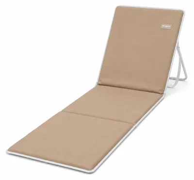 Image de Tapis de plage pliable avec dossier réglable et tissu Oxford 600D