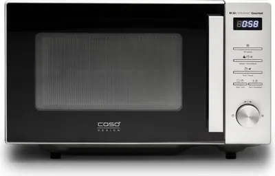 Image de caso® 3321 caso® M 20 Ceramic Gourmet Mikrowelle 700 W silber
