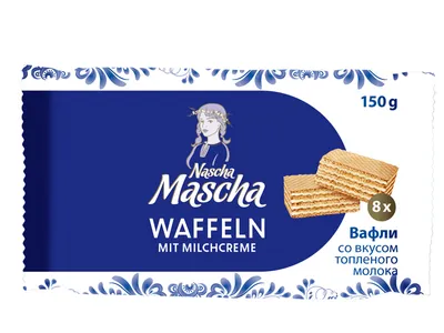 Produktbild von Princess Waffelschnitten mit Milchcremefüllung 150g