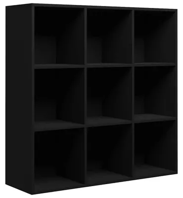 Produktbild von vidaXL Bücherregal Schwarz 98x29x97,5 cm Holzwerkstoff