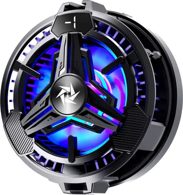 Produktbild von Handy-Halbleiter Magnetic Radiator mit RGB für Pubg Game Cooling Fan Kompatibel iPhone 14 Pro Max Black