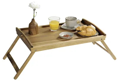Immagine prodotto di KESPER Vassoio con gambe pieghevoli, 55 x 35 cm, acacia KESPER 28020