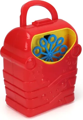Obrázok produktu pre Bublifuky - výrobník bublín, červený