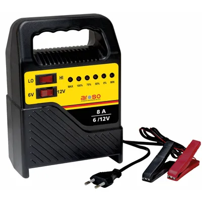 Obrázek produktu pro Nabíječka autobaterií Aroso 8A 6V/12V