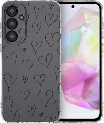 Image de étui imoshion Design pour le Samsung Galaxy A35 - Coeurs