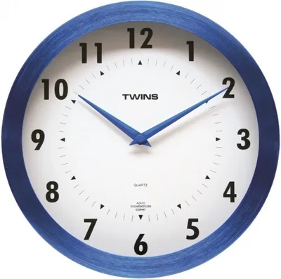 Obrázek produktu pro Twins hodiny 2410 blue 25cm
