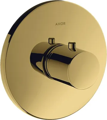 Produktbild von hansgrohe Fertigset Axor Uno Highflow UP-Thermostat, polished gold optic