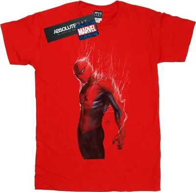 Image de Marvel - T-shirt pour homme BI43157 (XL) (Rouge)