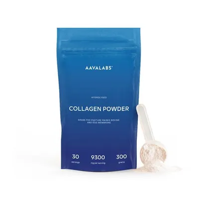 Produktbild von Aavalabs Kollagen Pulver | Typ I, III, V & X | 9300 mg | 300 g