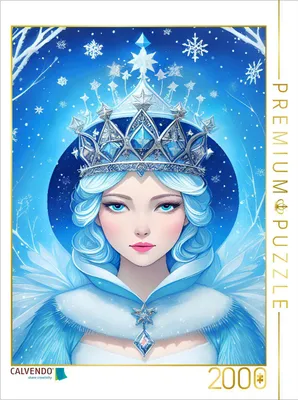 Produktbild von CALVENDO Puzzle Die Schneekönigin | 2000 Teile Lege-Größe 90x67cm Foto-Puzzle für glückliche Stunden
