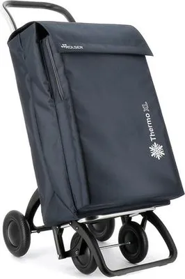 Image de Chariot libre-service Rolser Thermo MF XL 4 roues Marengo - cadre aluminium, pliable et stable