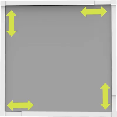 Produktbild von Teleskop Fliegengitter Fenster, Mückengitter, Pollenschutz