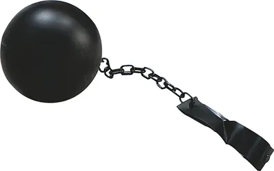 Produktbild von Bristol Novelty - Kugel- und Ketten-Requisite BN499 (Einheitsgröße) (Schwarz)