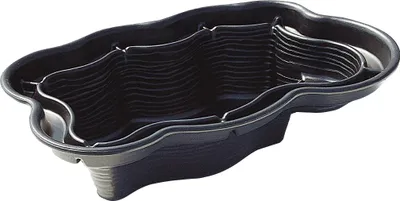 Produktbild von Ubbink Teichschale Iris SV Fertigteich-HDPE - H65 x 320 x 185 cm schwarz