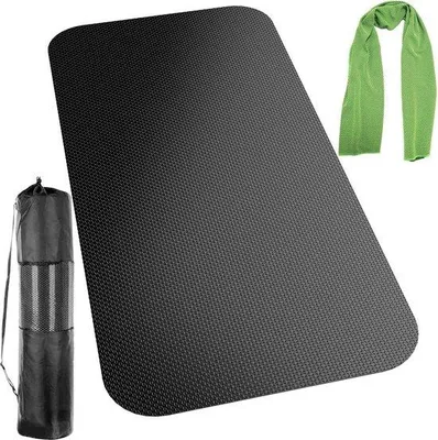 Produktbild von Famanu Trainingsmat Antirutsch für Fitnessgeräte - 120 cm x 60 cm