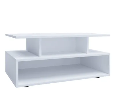 Produktbild von Træsofabord | Sofa med tilstrækkelig opbevaringsplads | Dimensions ca. H. 40 x B. 80 x D. 50 cm | Stue bord - Esila